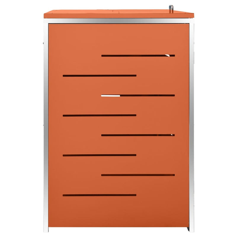 vidaXL Copribidone Singolo in Acciaio Inox e Zincato 69x77,5x112,5cm Antracite - Image 69 of 165