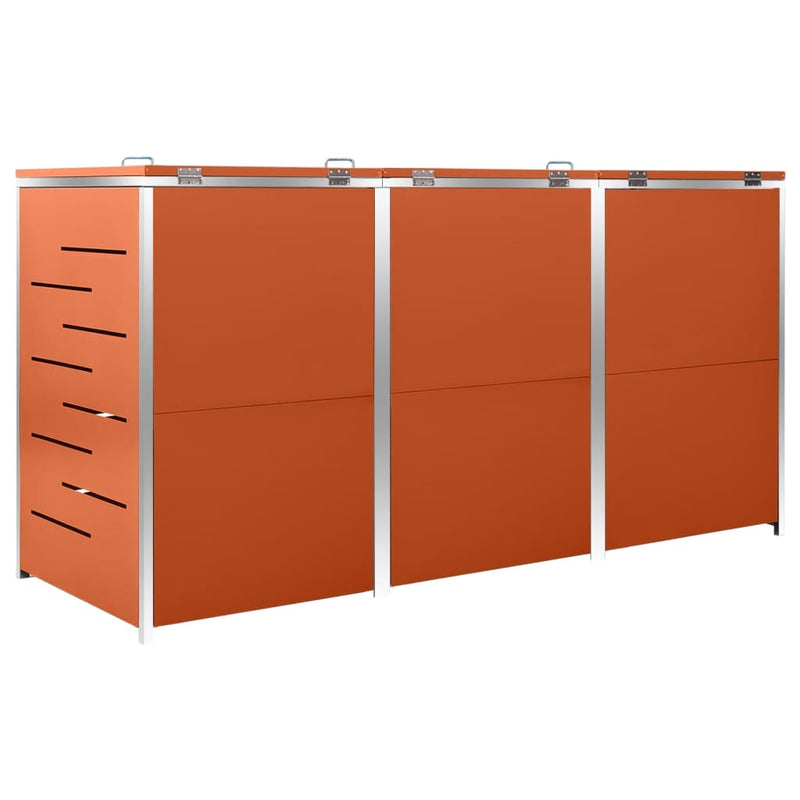 vidaXL Carros Portamacetas 2 pzs Grises Ø30x7,5 cm de WPC - Image 67 of 143