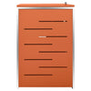 vidaXL Copribidone Singolo in Acciaio Inox e Zincato 69x77,5x112,5cm Antracite - Image 70 of 165