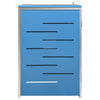 vidaXL Copribidone Singolo in Acciaio Inox e Zincato 69x77,5x112,5cm Antracite - Image 74 of 165