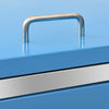 vidaXL Cubierta para cubo de basura individual de acero inoxidable 69x77,5x112,5 cm Antracita - Image 117 of 143