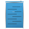 vidaXL Copribidone Singolo in Acciaio Inox e Zincato 69x77,5x112,5cm Antracite - Image 67 of 165