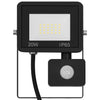 Foco LED vidaXL con sensor, 20 W, aluminio/vidrio, 13 x 16,5 cm, negro - Image 5 of 27