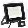 Foco LED vidaXL con sensor, 20 W, aluminio/vidrio, 13 x 16,5 cm, negro - Image 27 of 27