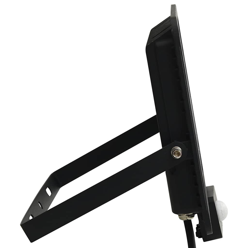Foco LED vidaXL con sensor, 20 W, aluminio/vidrio, 13 x 16,5 cm, negro - Image 12 of 27