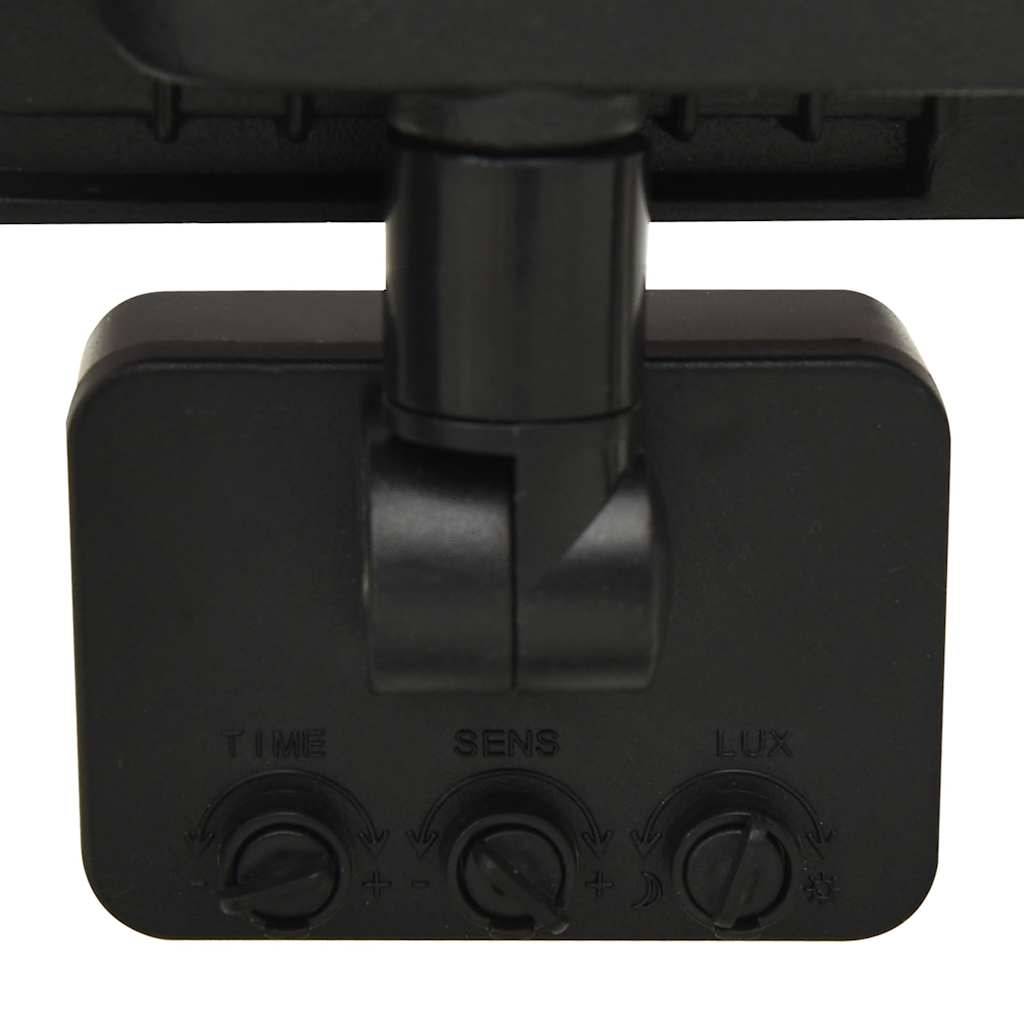 Foco LED con Sensor vidaXL 30 W Aluminio 15,5 x 19,5 cm Negro - Image 30 of 36