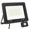 Foco LED con Sensor vidaXL 30 W Aluminio 15,5 x 19,5 cm Negro - Image 7 of 36
