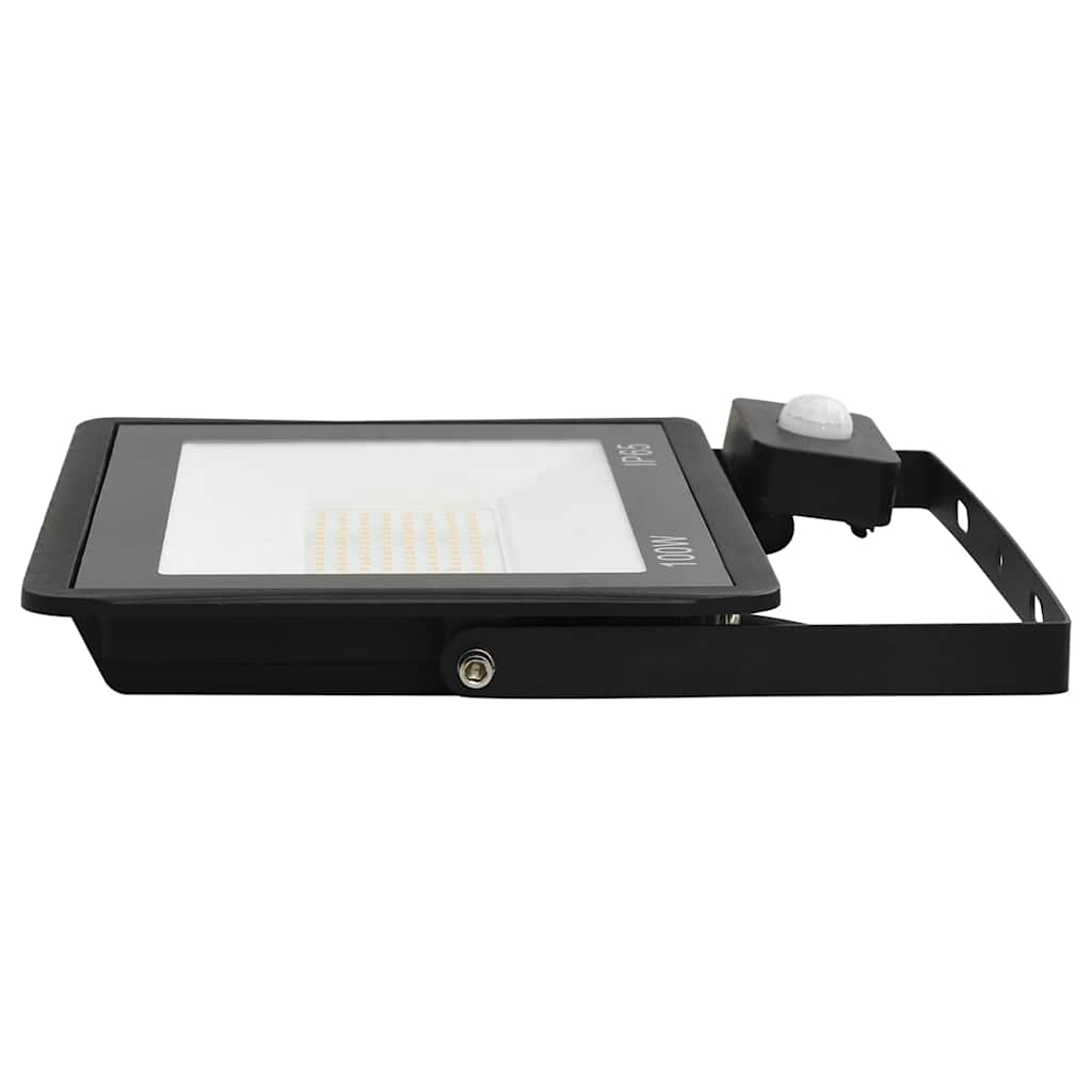 Foco LED vidaXL con sensor, 20 W, aluminio/vidrio, 13 x 16,5 cm, negro - Image 9 of 27