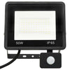 Foco LED vidaXL con sensor 50 W 23 x 19,5 x 5 cm Negro - Image 3 of 18