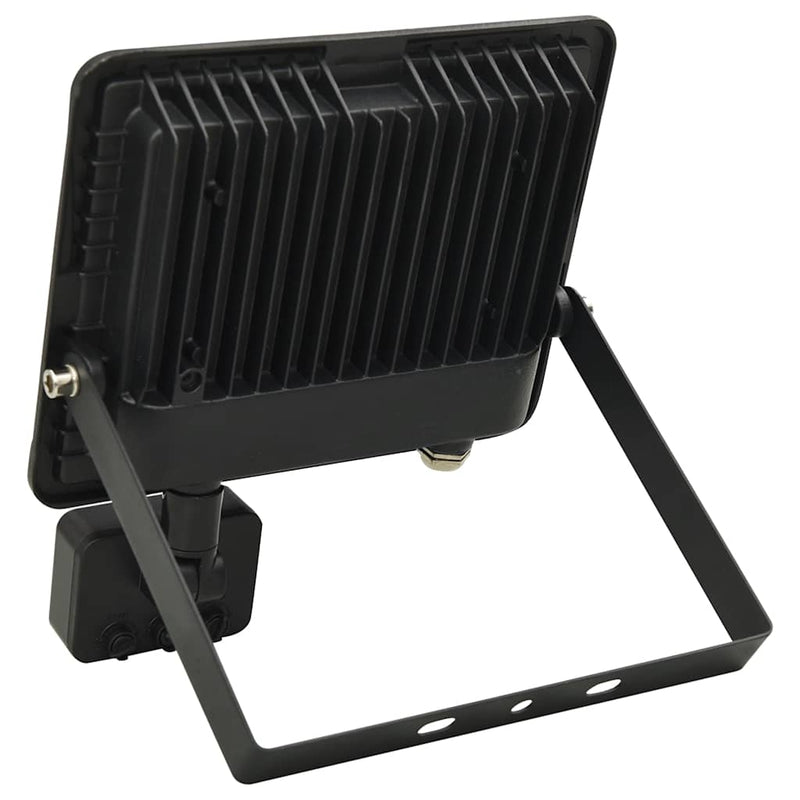 Foco LED vidaXL con sensor 50 W 23 x 19,5 x 5 cm Negro - Image 9 of 18