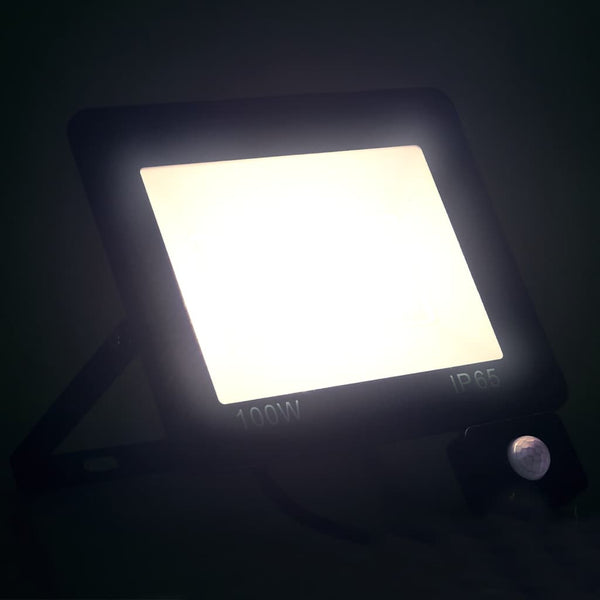 Faretto a LED con Sensore 50 W 23 x 19,5 x 5 cm Nero - immagine 2 | SolPatio