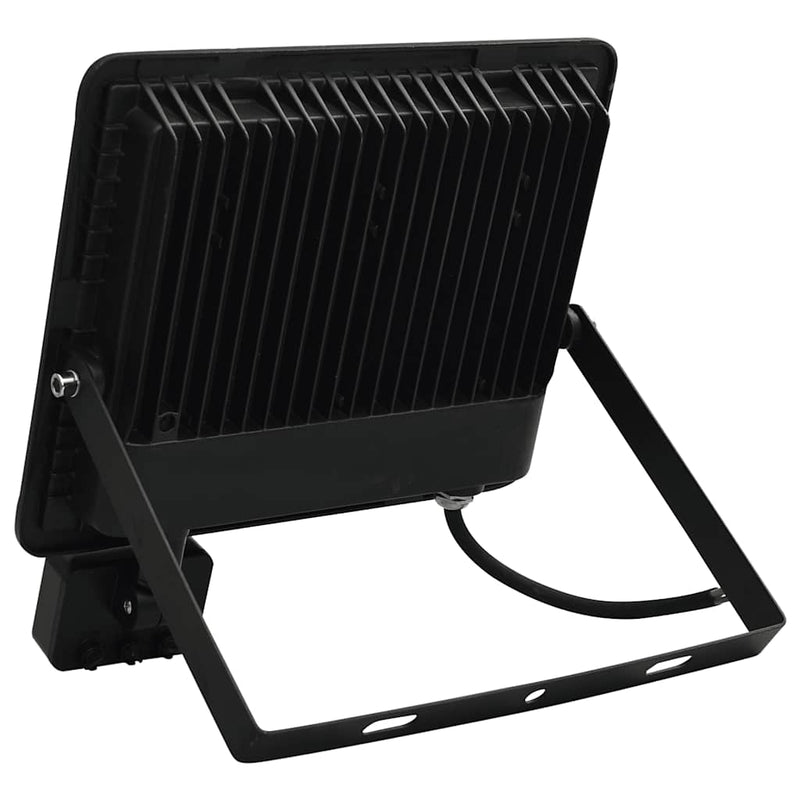Foco LED vidaXL con sensor 100W de aluminio 27x25 cm negro - Image 4 of 9