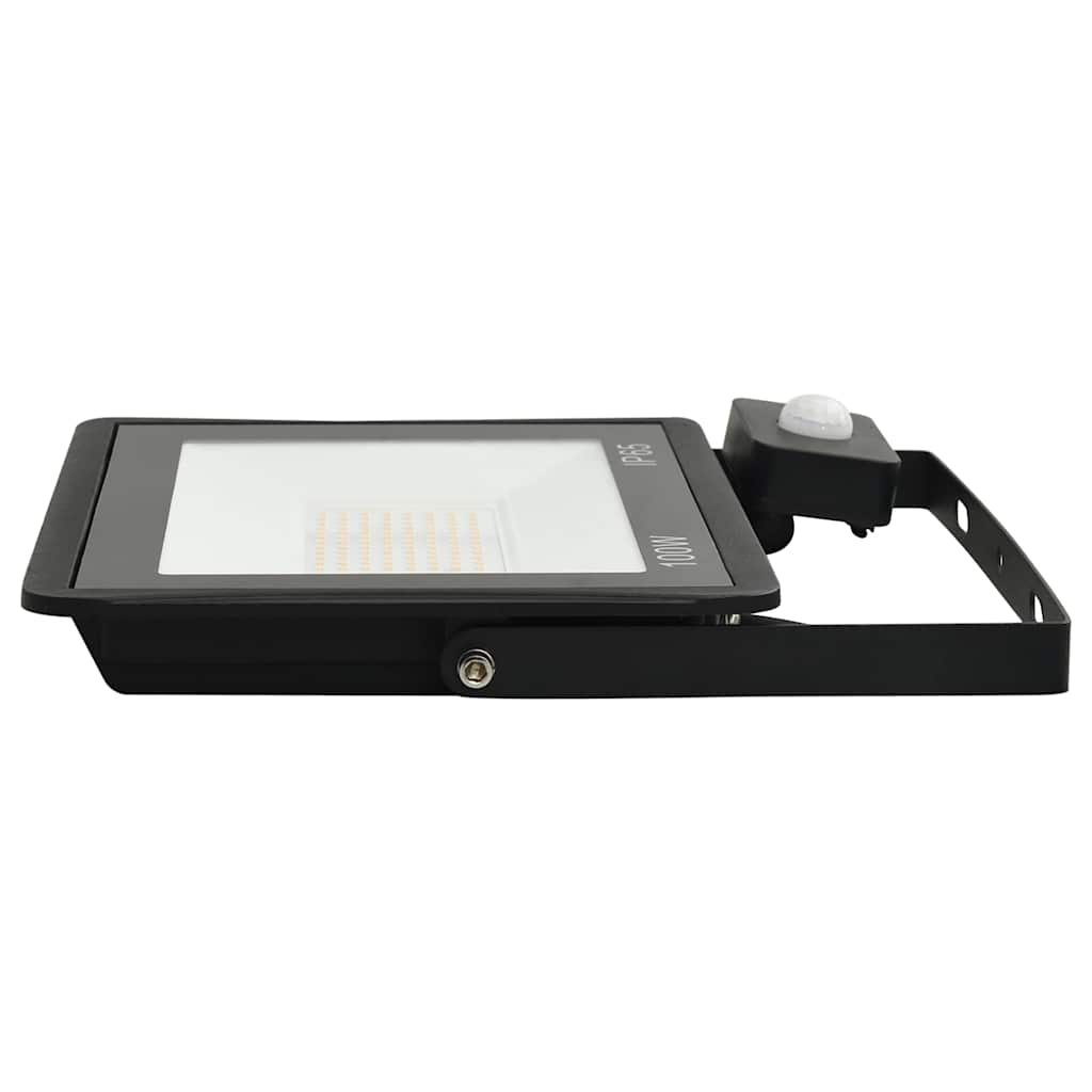 Foco LED vidaXL con sensor 100W de aluminio 27x25 cm negro - Image 5 of 9