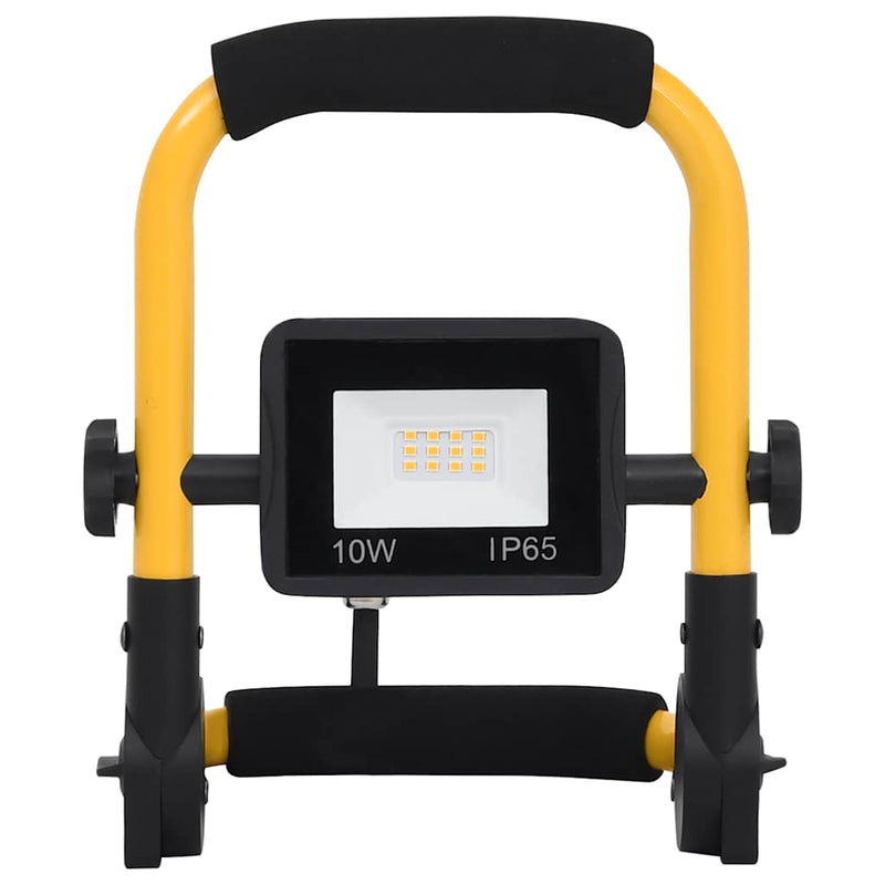 Faretto a LED Portatile 10W vidaXL- Luce Calda per Ogni Progetto - Image 3 of 11