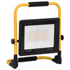 vidaXL Faretto a LED con Maniglia 100 W 3000 K Bianco Caldo, 31 x 16 x 35 cm, Nero e Giallo - Image 3 of 10