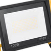 vidaXL Faretto a LED con Maniglia 100 W 3000 K Bianco Caldo, 31 x 16 x 35 cm, Nero e Giallo - Image 7 of 10