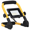 vidaXL Foco LED Portátil 20W Blanco Frío, Marco de Acero, Negro/Amarillo - Image 10 of 40