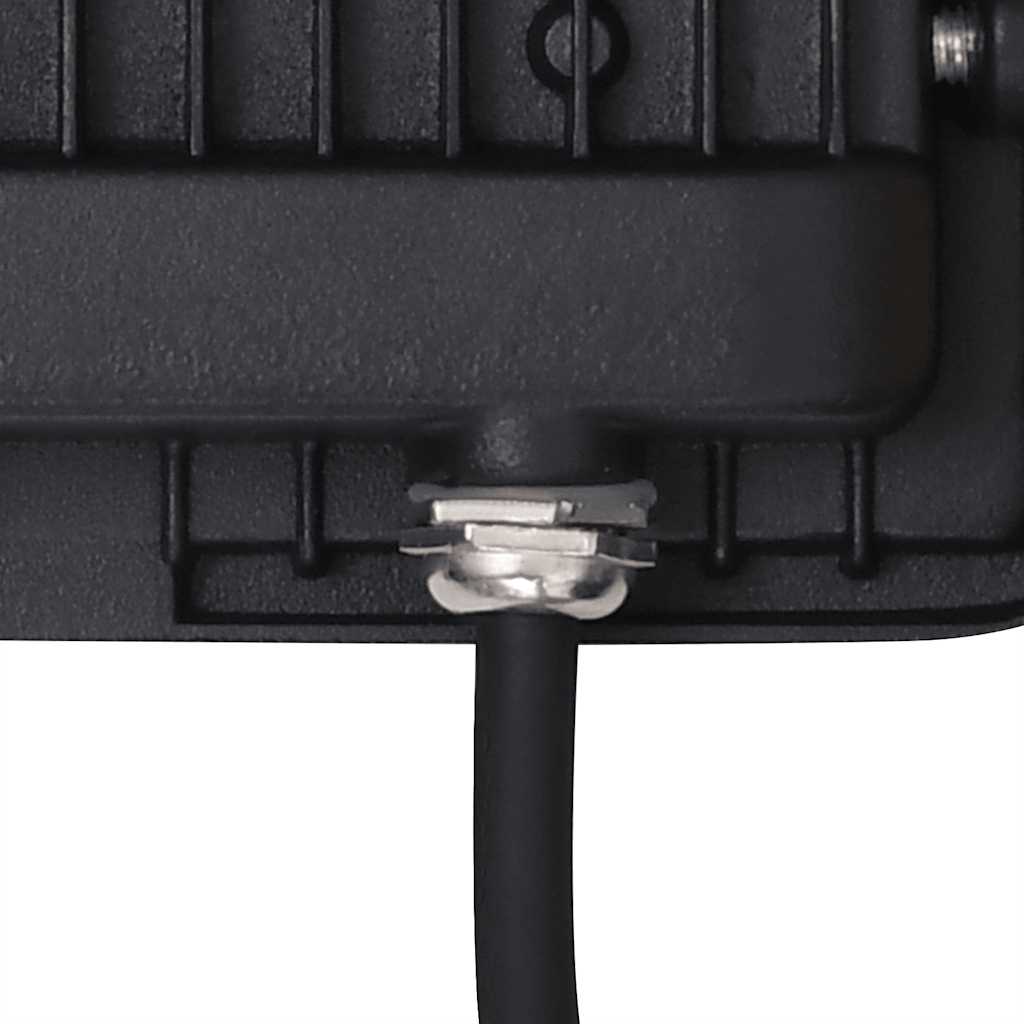 vidaXL Faretto a LED con Maniglia 30 W 21x16x26 cm Nero e Giallo - Image 23 of 30