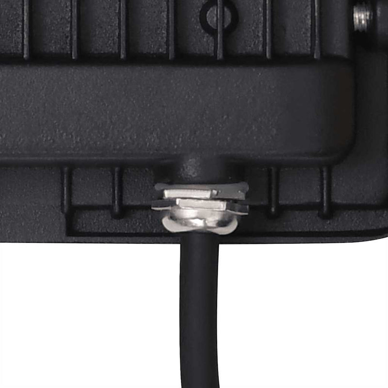vidaXL Faretto a LED con Maniglia 30 W 21x16x26 cm Nero e Giallo - Image 23 of 30