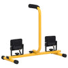vidaXL LED Spotlight 2x10 W with Steel Frame 44.5x18.5x37 cm Black and Yellow - Image 11 of 30