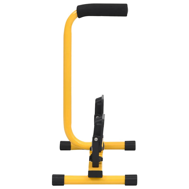 vidaXL LED Spotlight 2x10 W with Steel Frame 44.5x18.5x37 cm Black and Yellow - Image 15 of 30