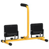 vidaXL LED Spotlight 2x10 W with Steel Frame 44.5x18.5x37 cm Black and Yellow - Image 14 of 30