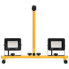 vidaXL Foco LED Portátil 20W Blanco Frío, Marco de Acero, Negro/Amarillo - Image 7 of 40