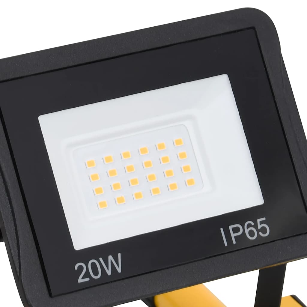 vidaXL Faretto a LED con Maniglia 2x20 W Bianco Freddo - Image 12 of 20