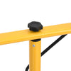 vidaXL LED Spotlight with Tripod 2x10 W, 1400 lm, Adjustable Height (71-164.5 cm), Black and Yellow - Image 15 of 35