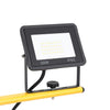 vidaXL LED Spotlight with Tripod 2x10 W, 1400 lm, Adjustable Height (71-164.5 cm), Black and Yellow - Image 21 of 35