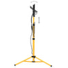 vidaXL LED Spotlight with Tripod 2x10 W, 1400 lm, Adjustable Height (71-164.5 cm), Black and Yellow - Image 10 of 35