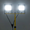 vidaXL Faretto a LED con Treppiede 2x50 W 7000 lm, Altezza Regolabile (79-172,5) cm, Nero - Image 2 of 14