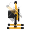vidaXL 30 W Rechargeable LED Spotlight with Handle, 21.5 x 18.5 x 29 cm, Black and Yellow - Image 5 of 10