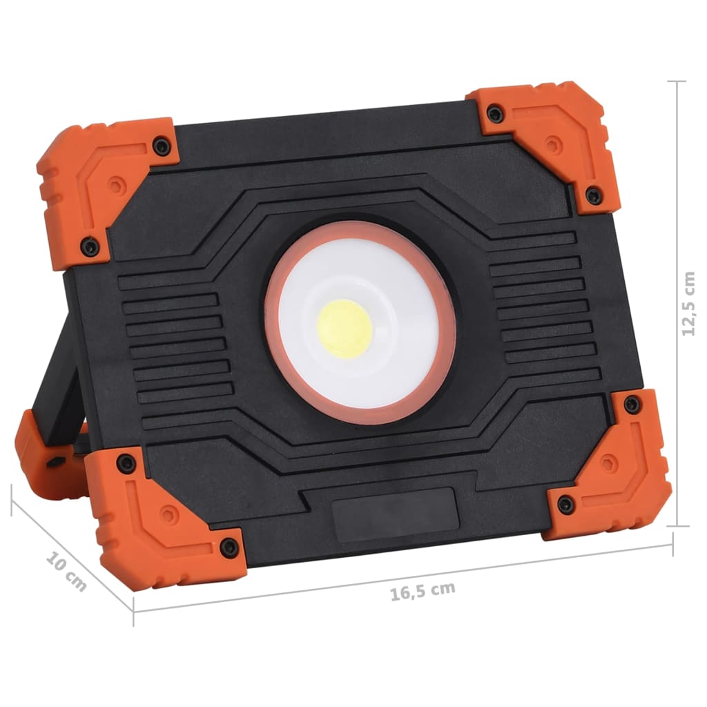 Faretto LED Portatile Brillante 10W | Luce Bianca Fredda per Ogni Occasione - Image 7 of 7