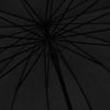 vidaXL Automatic Umbrella, 190T PG Fabric, 120 cm Diameter, Black - Image 3 of 4