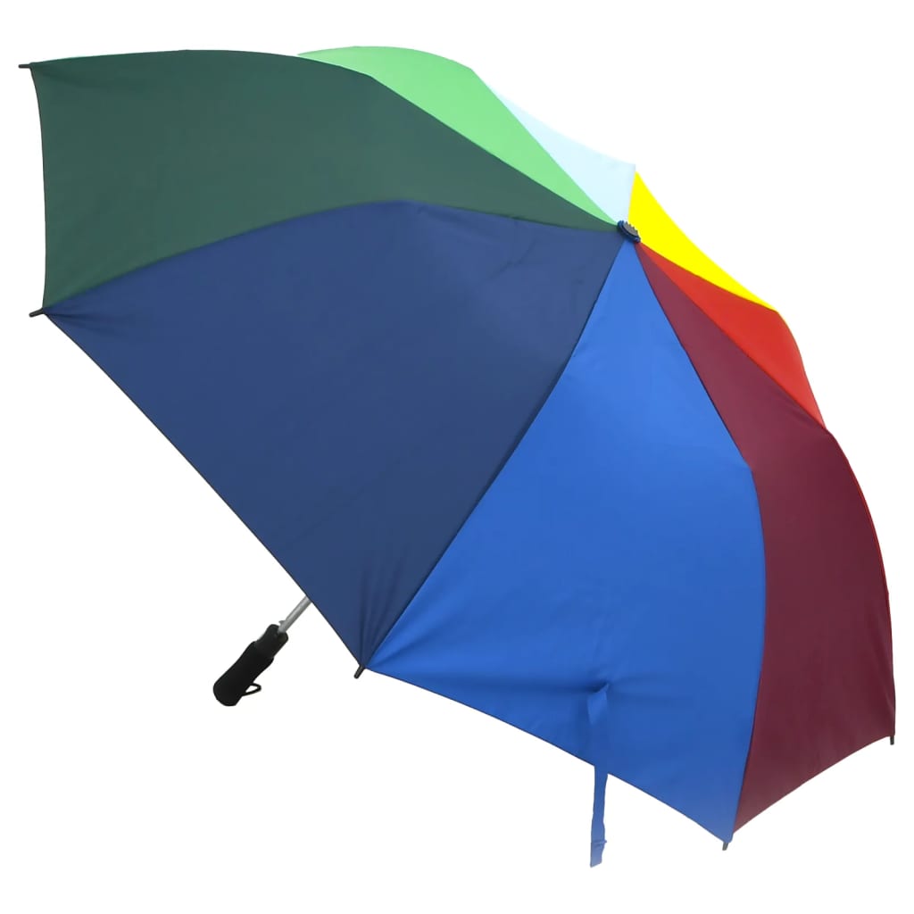 Ombrello Pieghevole Automatico 124 cm Multicolore - immagine 1 | SolPatio - Image 1 of 6