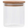 Set di 10 Barattoli Contenitori in Vetro con Coperchio in Bambù Ermetico da 600 ml - Image 4 of 10