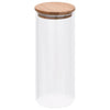 vidaXL Barattoli di Vetro con Coperchio in Bambù 600 ml, Set da 6 Pezzi - Image 2 of 10