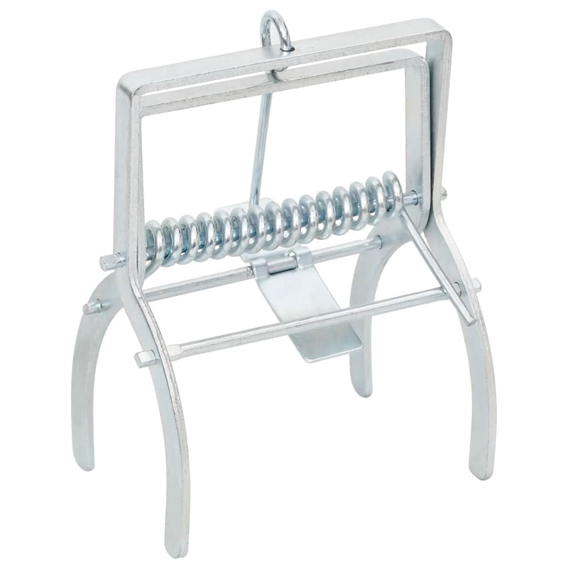 vidaXL Trappole per Talpe 4 pz Argento Acciaio Zincato - Image 2 of 14