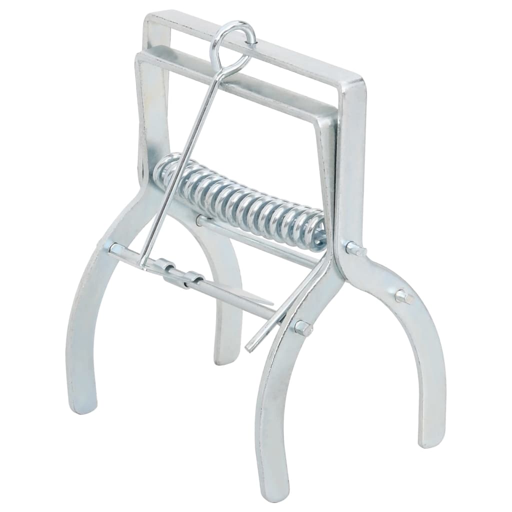 vidaXL Trappole per Talpe 4 pz Argento Acciaio Zincato - Image 3 of 14