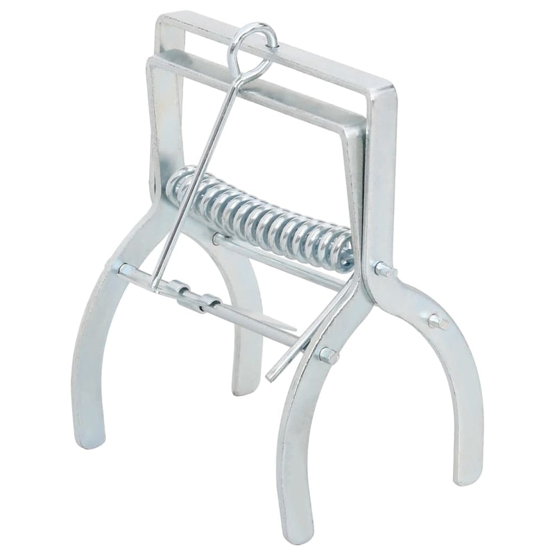 vidaXL Trappole per Talpe 4 pz Argento Acciaio Zincato - Image 3 of 14