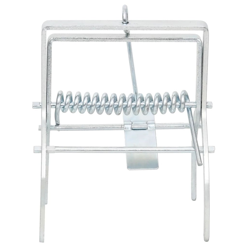vidaXL Trappole per Talpe 4 pz Argento Acciaio Zincato - Image 5 of 14