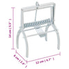 vidaXL Trappole per Talpe 4 pz Argento Acciaio Zincato - Image 13 of 14