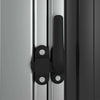 vidaXL Garden Shed Galvanized Steel 118.5x97x209.5 cm Anthracite - Image 5 of 7