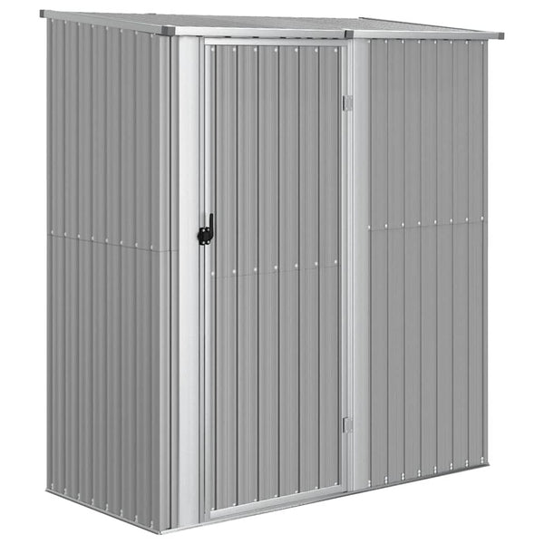 Capanno per Biciclette in Acciaio Zincato 180,5x97x209,5 cm Grigio - immagine 2 | SolPatio