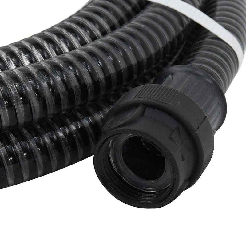 Tubo di Aspirazione in PVC con Raccordi in Ottone 7 m x 1" Nero - Image 9 of 20