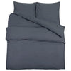 vidaXL Set Copripiumino Antracite 260x240 cm in Microfibra Leggera - Image 2 of 7