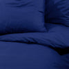 vidaXL Set Copripiumino Blu Marino 135x200 cm in Microfibra Leggera - Image 6 of 7