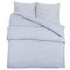 vidaXL Set Copripiumino Grigio 260x240 cm in Cotone - Image 2 of 7