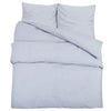 vidaXL Set Copripiumino Grigio 135x200 cm in Cotone - Image 2 of 7